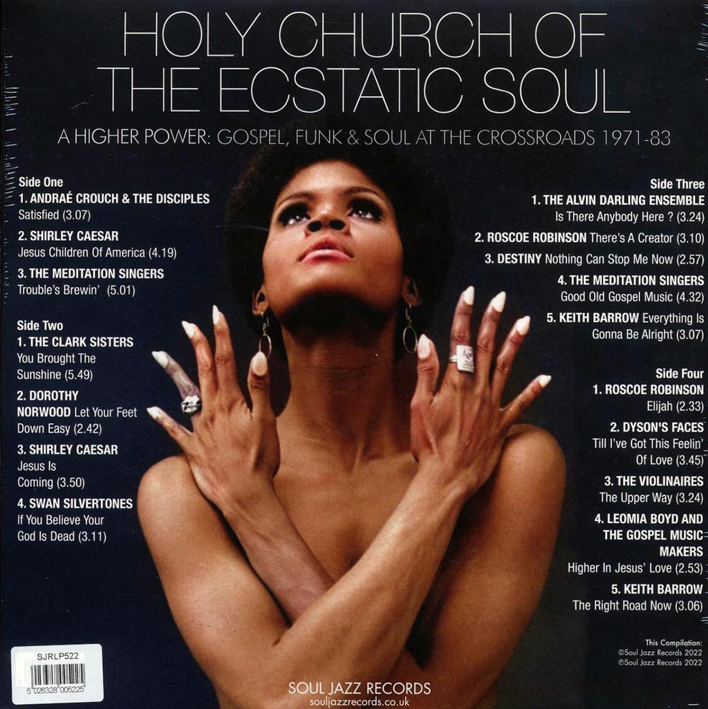 Dorothy Norwood, The Clark Sisters, Roscoe Robinson, Etc. - Holy Church Of The Ecstatic Soul (A Higher Power: Gospel, Funk & Soul At The Crossroads 1971-83) (2xLP) Vinyl Record