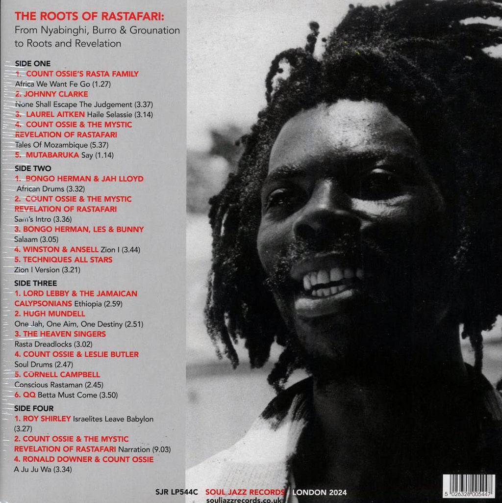 Count Ossie, Johnny Clarke, Bongo Herman, Hugh Mundell, Roy Shirley, Etc. - Rastafari: The Dreads Enter Babylon 1955-83 (2xLP) (180g) (blue vinyl) Vinyl Record