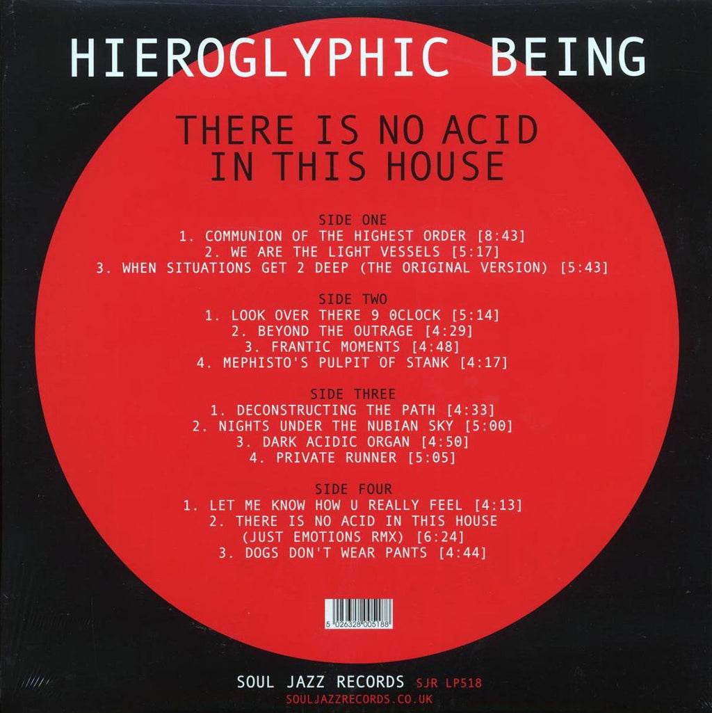 Hieroglyphic Being - There Is No Acid In This House (2xLP) Vinyl Record