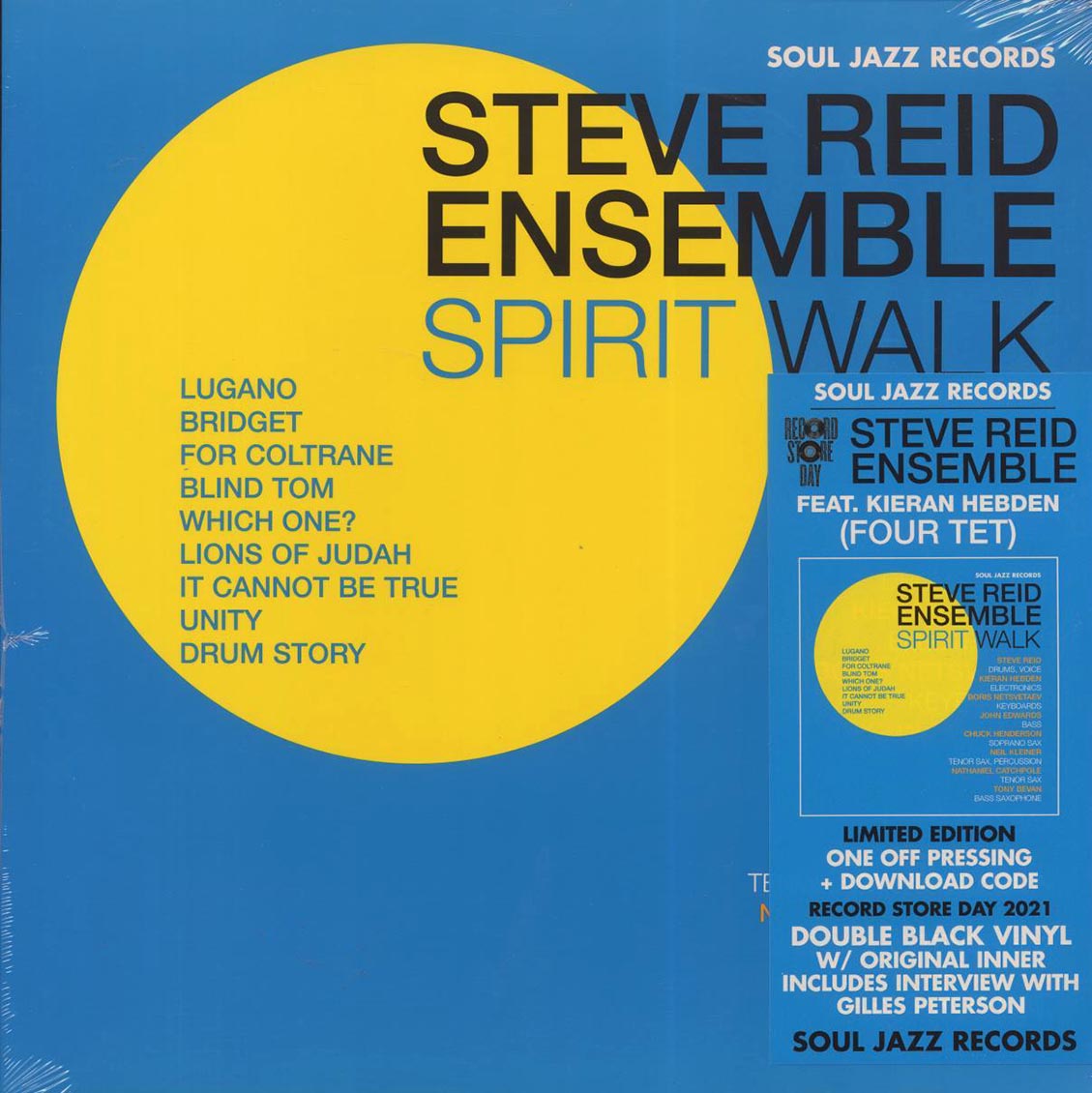 Steve Reid Ensemble - Spirit Walk (RSD 2021) (2xLP) Vinyl Record