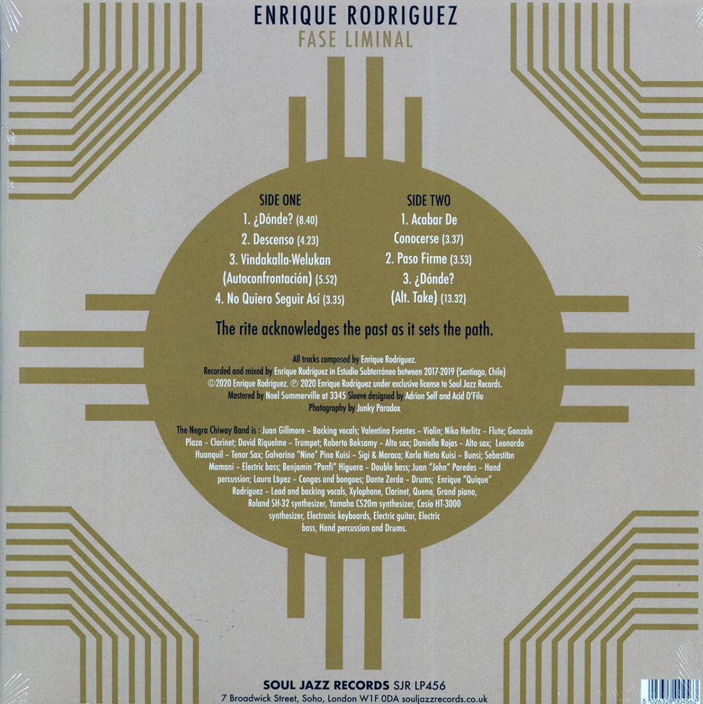 Enrique Rodriguez & The Negra Chiway Band - Fase Liminal Vinyl Record