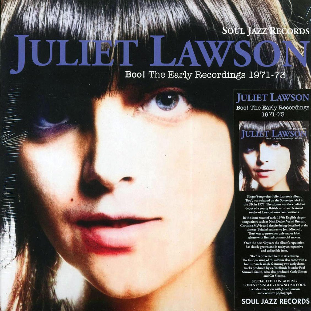 Juliet Lawson - Boo! The Early Recordings 1971-73 (ltd. ed.) (incl. a bonus 45rpm vinyl) Vinyl Record