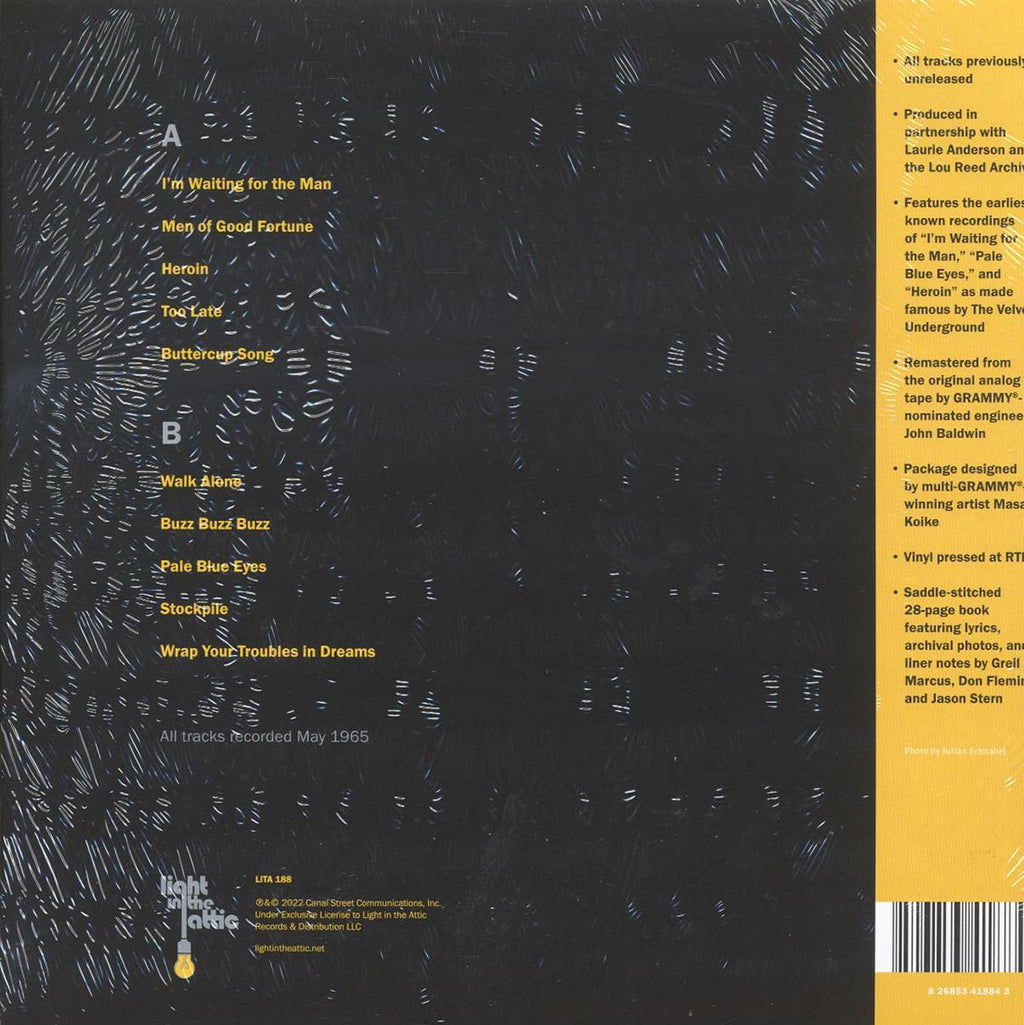 Lou Reed - Words & Music, May 1965 (silver metallic vinyl) (RTI press) Vinyl Record