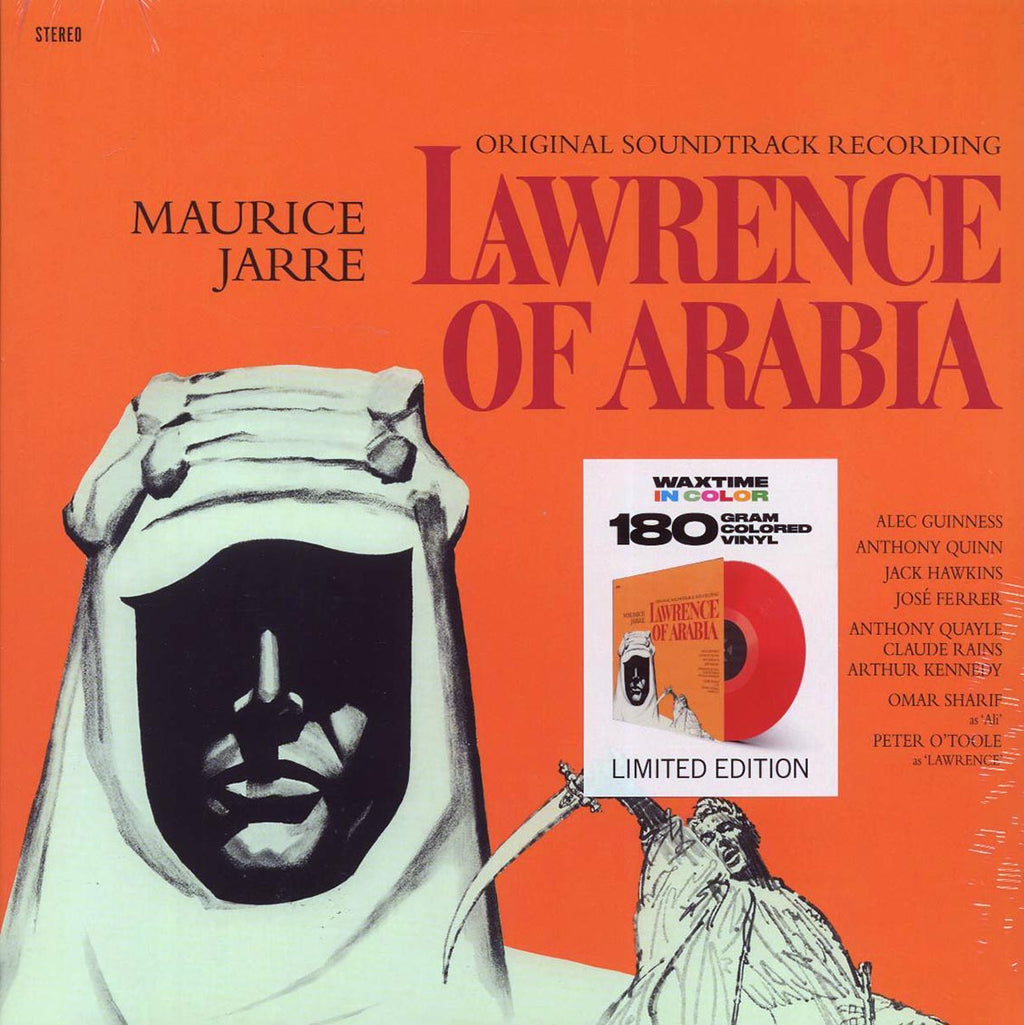 Maurice Jarre - Lawrence Of Arabia: Original Soundtrack Recording (ltd. ed.) (180g) (red vinyl) Vinyl Record