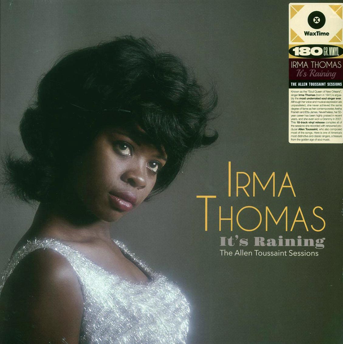 Irma Thomas - It's Raining: The Allen Toussaint Sessions (ltd. ed.) (180g) Vinyl Record