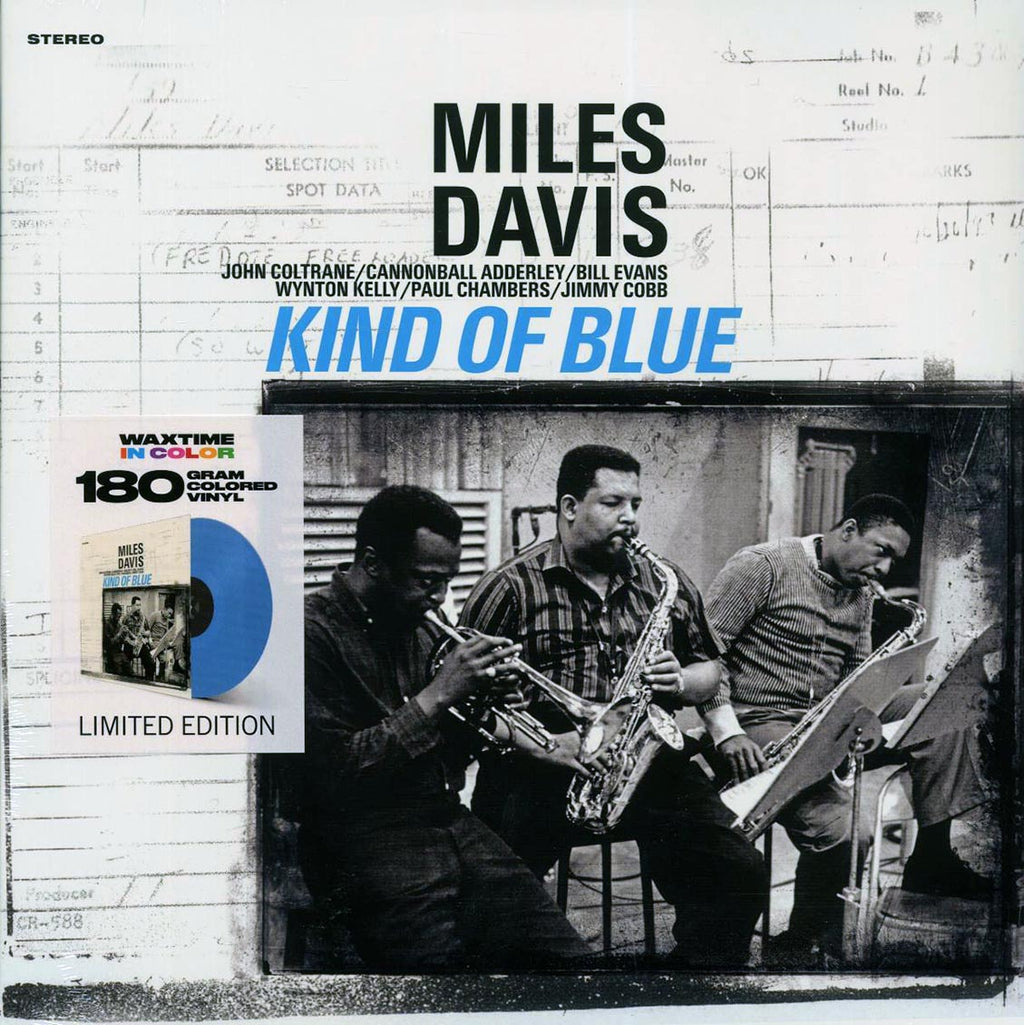 Miles Davis - Kind Of Blue (ltd. ed.) (180g) (blue vinyl) Vinyl Record