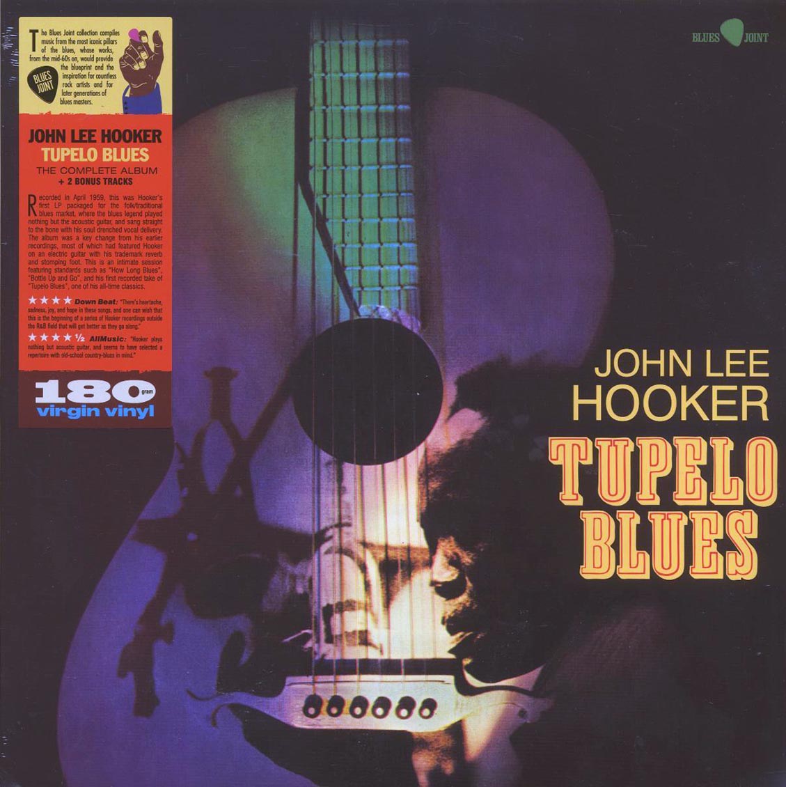 John Lee Hooker - Tupelo Blues (+2 bonus tracks) (ltd. ed.) (180g) Vinyl Record