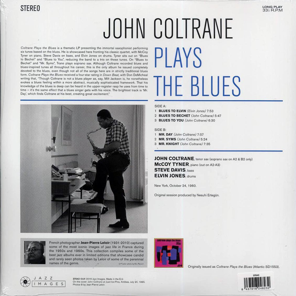 John Coltrane - Plays The Blues (ltd. ed.) (180g) Vinyl Record