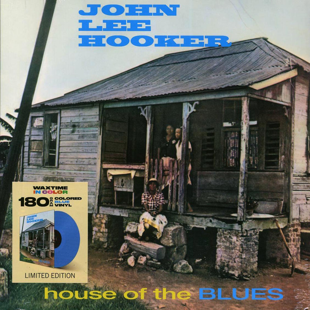 John Lee Hooker - House Of The Blues (+2 bonus tracks) (ltd. ed.) (180g) (blue vinyl) Vinyl Record