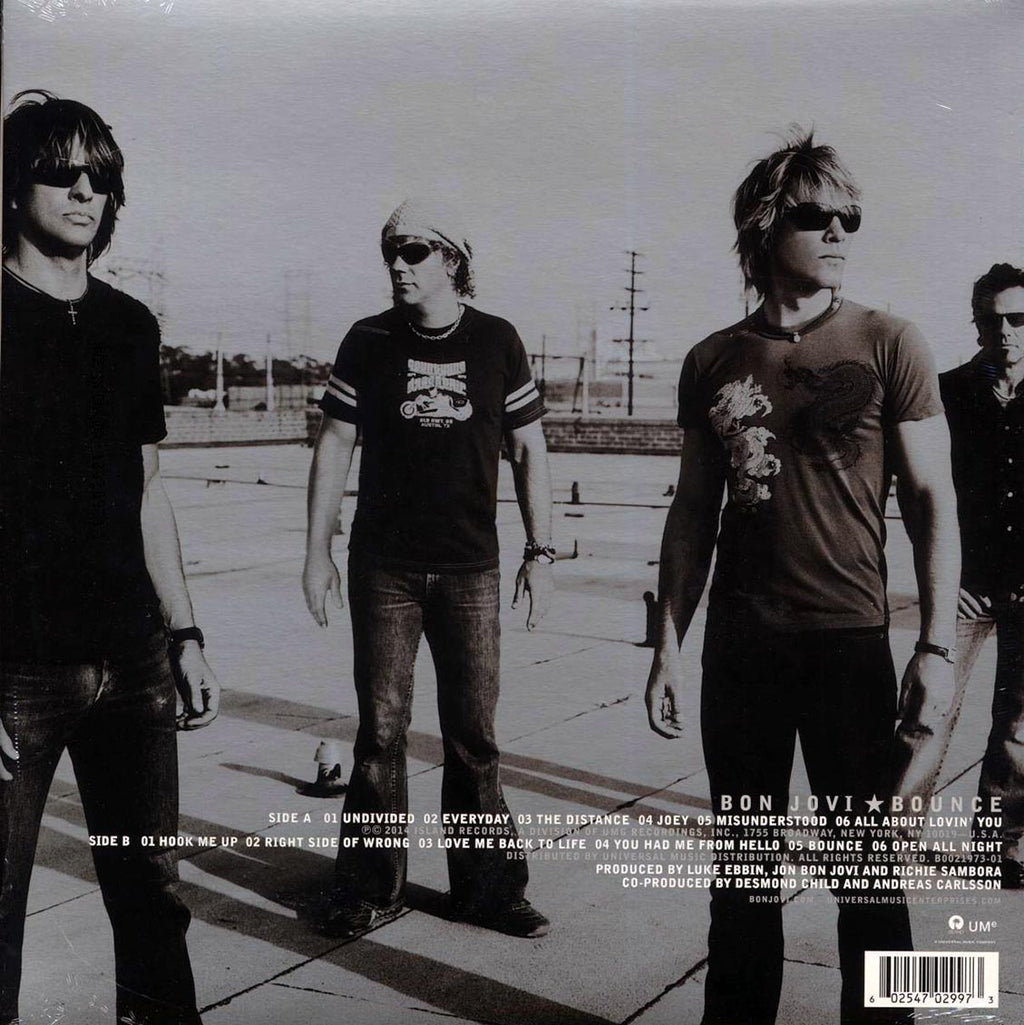 Bon Jovi - Bounce (180g) Vinyl Record