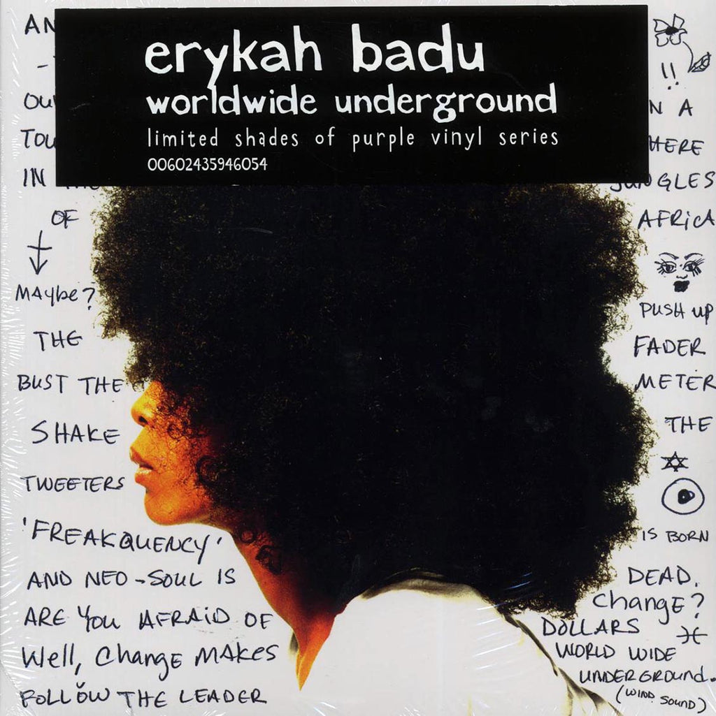 Erykah Badu - Worldwide Underground (ltd. ed.) (purple vinyl) Vinyl Record