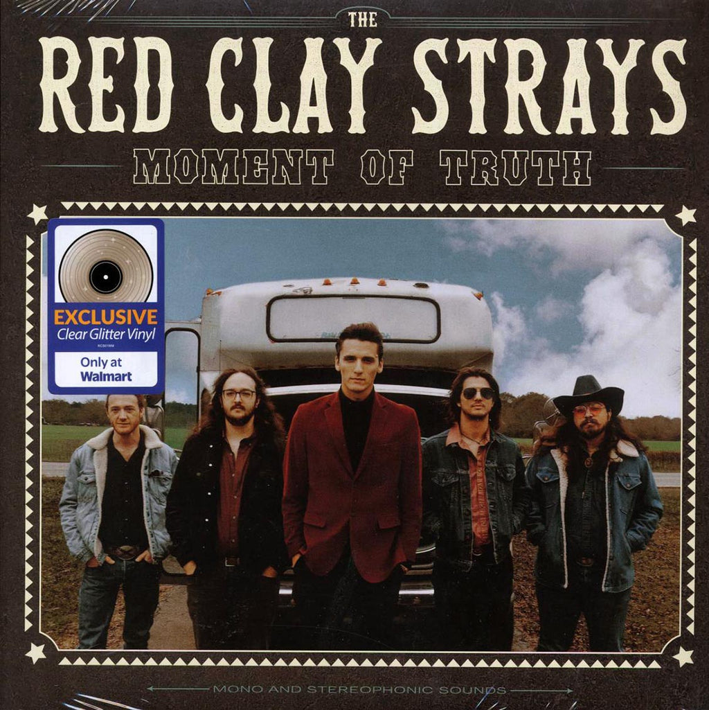 The Red Clay Strays - Moment Of Truth (clear glitter vinyl) Vinyl Record