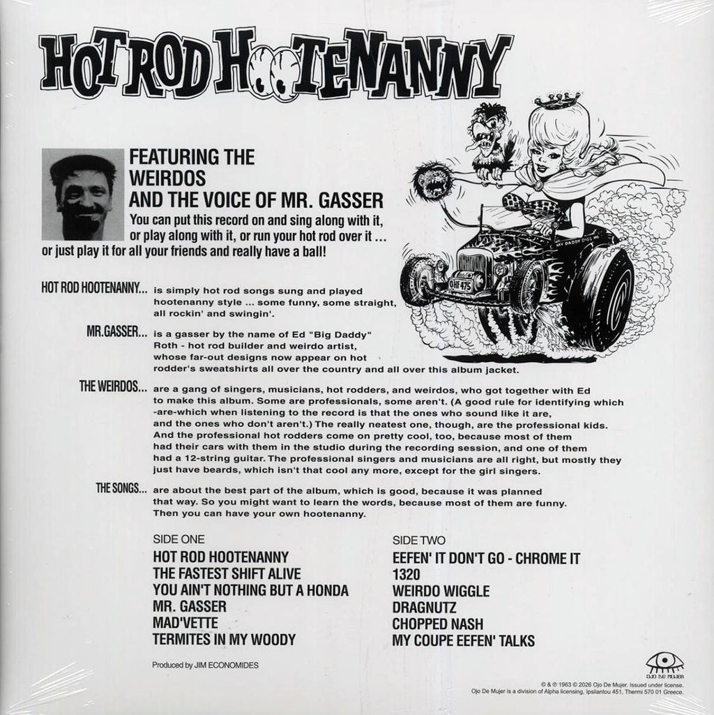 Mr. Gasser & The Weirdos - Hot Rod Hootenanny Vinyl Record
