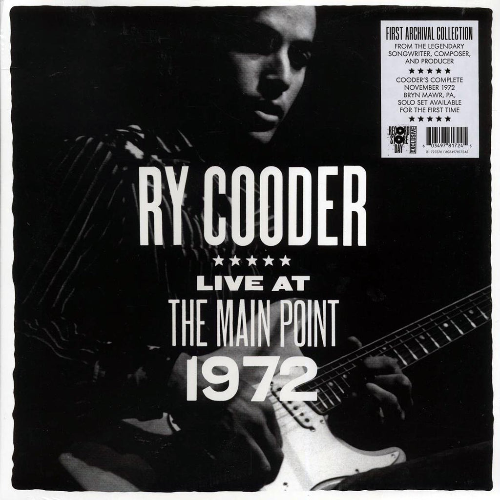 Ry Cooder - Live At The Main Point 1972 (RSD 2025) Vinyl Record