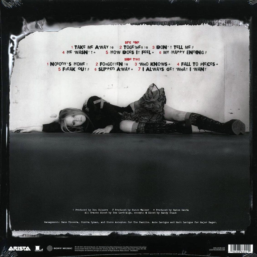 Avril Lavigne - Under My Skin (+bonus track) Vinyl Record
