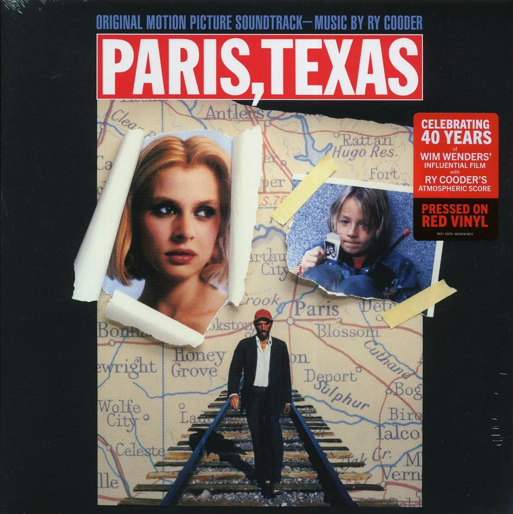 Ry Cooder - Paris, Texas: Original Motion Picture Soundtrack (red vinyl) (remastered) Vinyl Record
