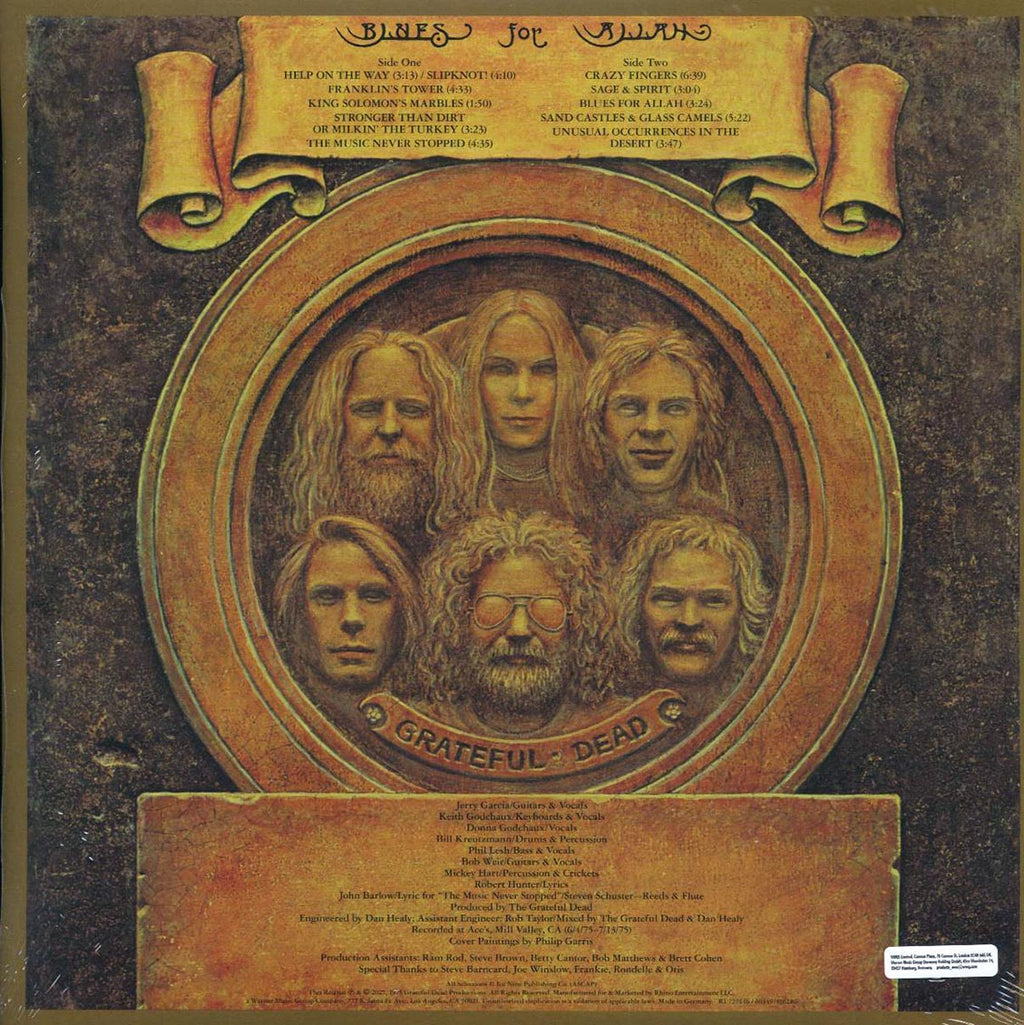 Grateful Dead - Blues For Allah (50th Anniv. Ed.) (green vinyl) Vinyl Record