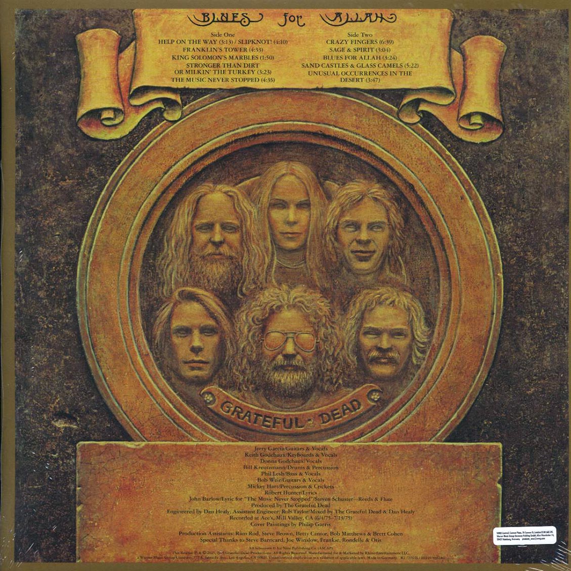 Grateful Dead - Blues For Allah (50th Anniv. Ed.) (green vinyl) Vinyl Record