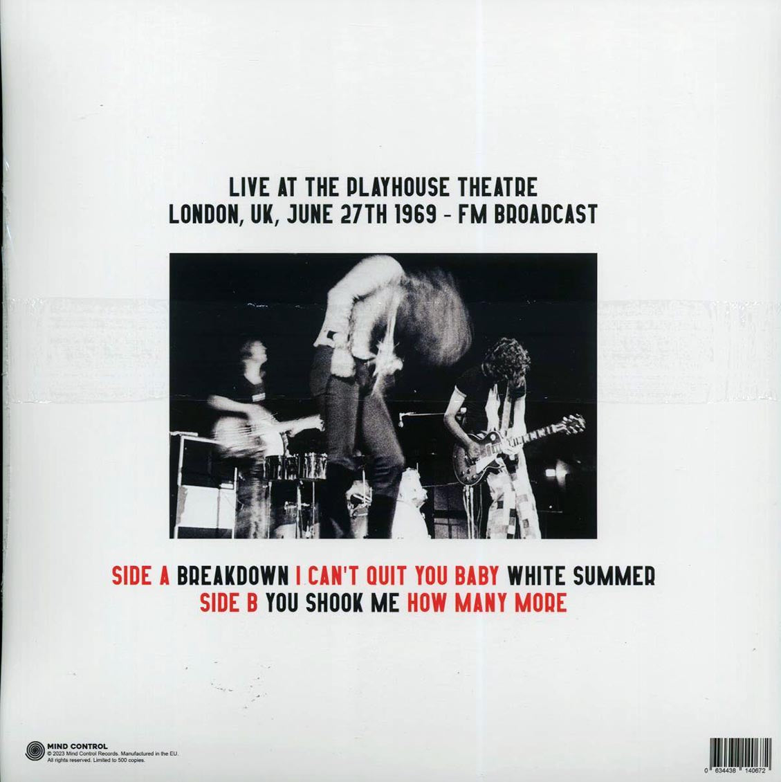 Led Zeppelin - One Night Stand: The London Broadcast 1969 Vinyl Record