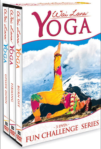 Wai Lana Yoga: Fun Challenge Series Tripack - Wai Lana Yoga: Fun Challenge Series Tripack - DVD