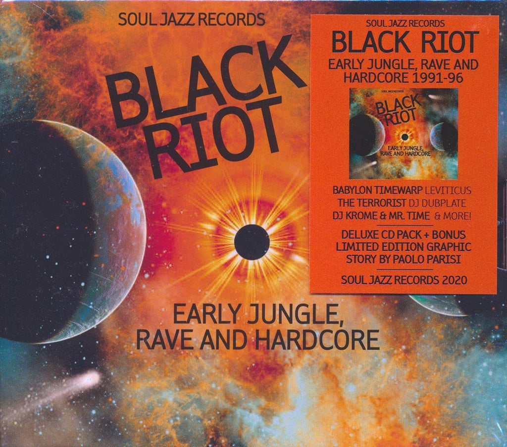 Various - Black Riot: Early Jungle, Rave And Hardcore Music CD