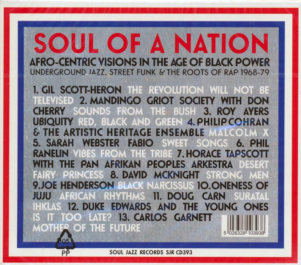 Various - Soul Of A Nation: Afro-Centric Visions In The Age Of Black Power Underground Jazz, Street Funk & The Roots Of Rap 1968-79 Music CD