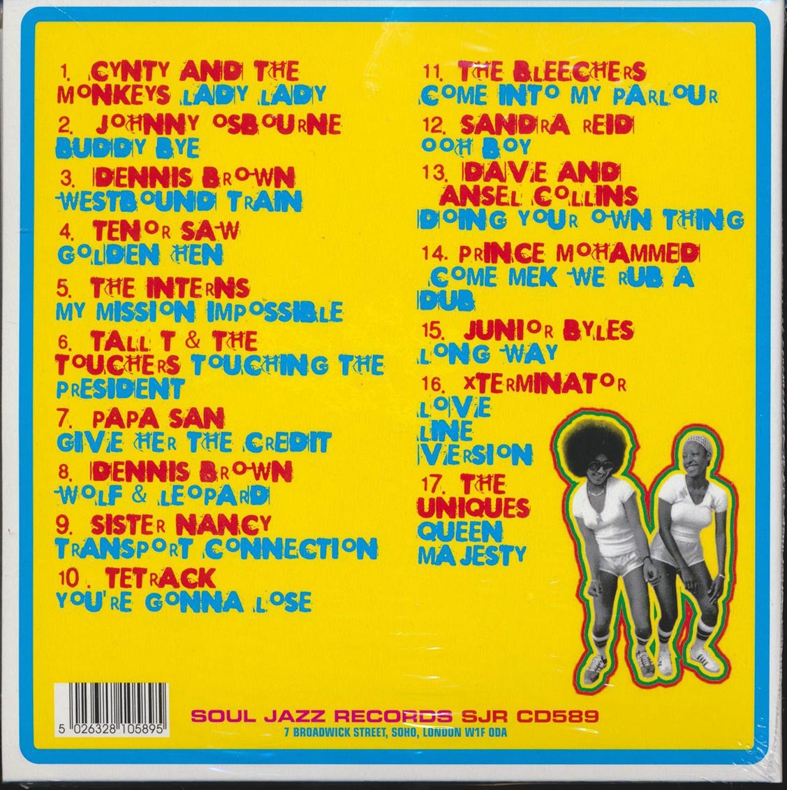 Sister Nancy, Tenor Saw, Dennis Brown, Jr. Byles, Etc. - 600% Dynamite! Music CD