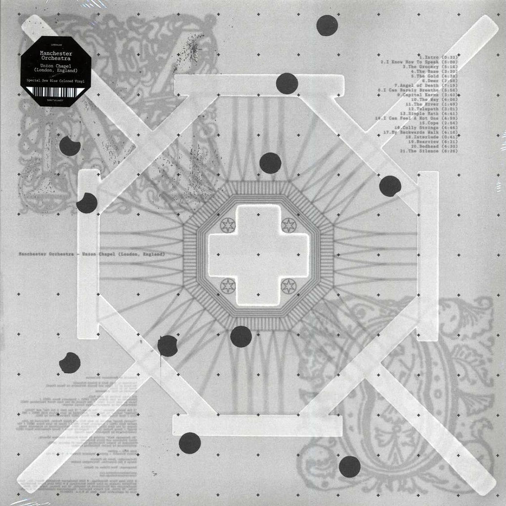 Manchester Orchestra - Union Chapel: London, England (2xLP) (blue vinyl) Vinyl Record