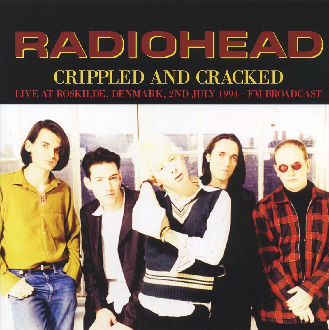 Radiohead - Crippled And Cracked: Live At Roskilde, Denmark, 2nd July 1994 (green vinyl) Vinyl Record