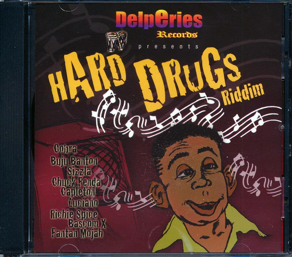 Buju Banton, Anthony B, Chuck Fender, Sizzla, Etc. - Hard Drugs Riddim (rhythm: "Hard Drugs") Music CD