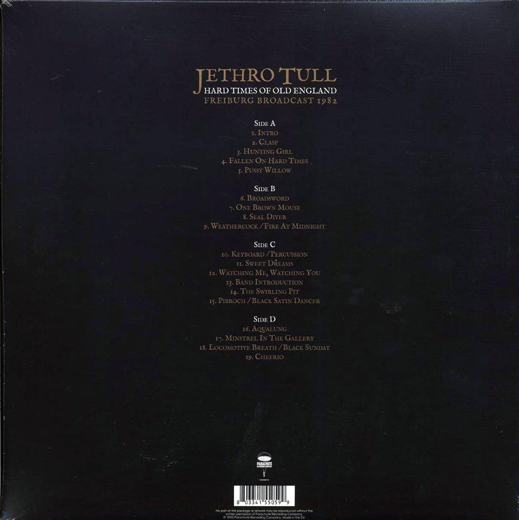Jethro Tull - Hard Times Of Old England: Freiburg Broadcast 1982 (2xLP) Vinyl Record