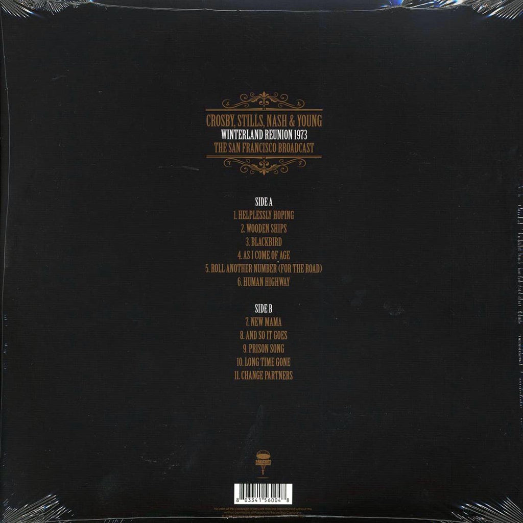 Crosby, Stills, Nash & Young - Winterland Reunion 1973: The San Francisco Broadcast Vinyl Record