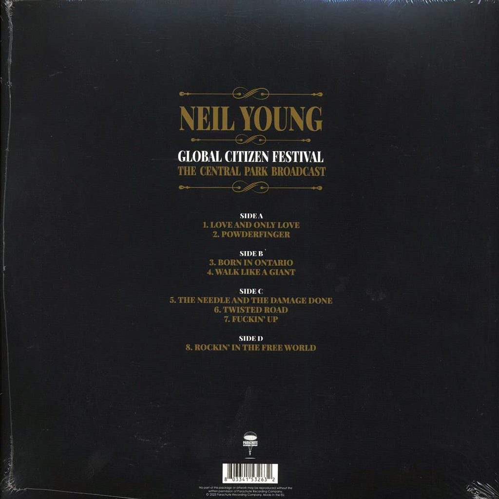 Neil Young - Global Citizen Festival: The Central Park Broadcast (2xLP) Vinyl Record
