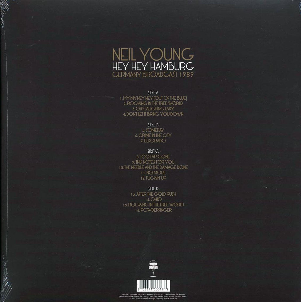 Neil Young - Hey Hey Hamburg: Live 1989 (2xLP) Vinyl Record