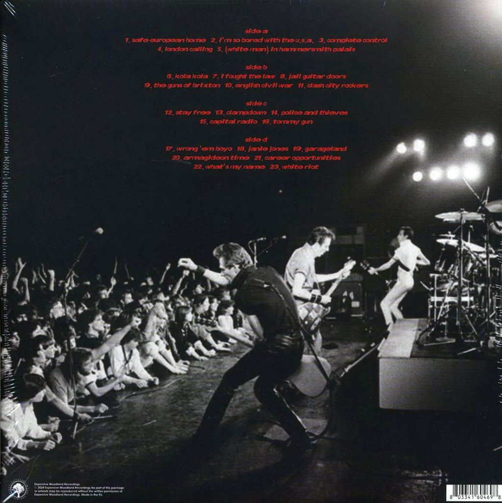 The Clash - Palladium NYC 1979 (2xLP) (red vinyl) Vinyl Record