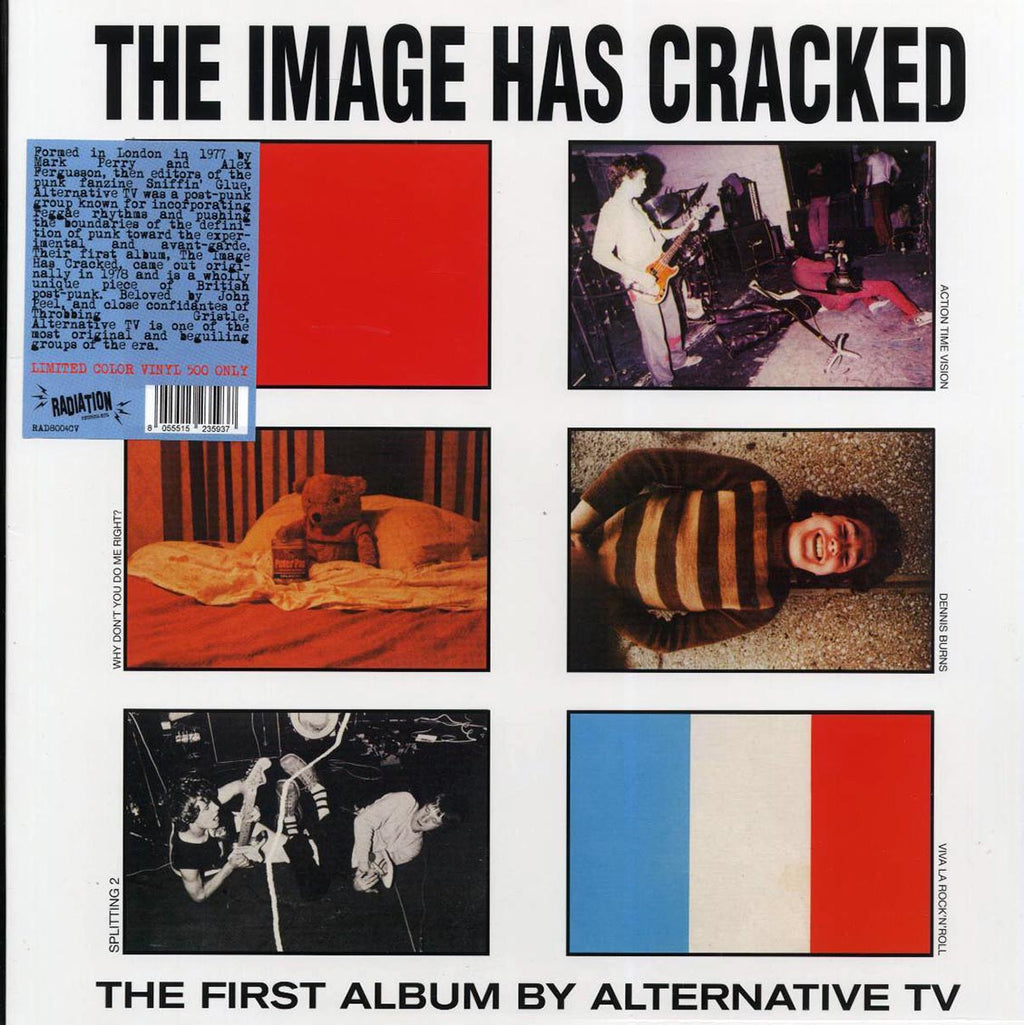Alternative TV - The Image Has Cracked (ltd. 500 copies made) (red vinyl) Vinyl Record