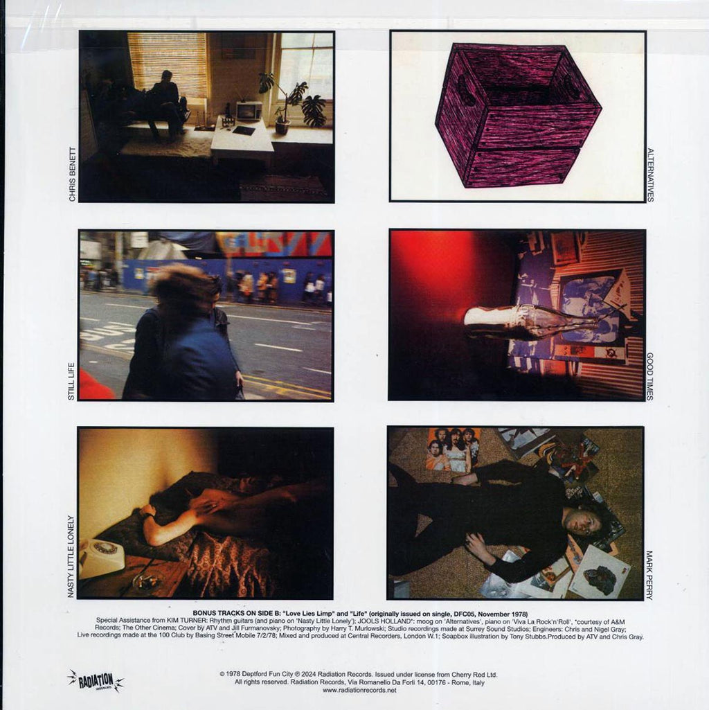 Alternative TV - The Image Has Cracked (ltd. 500 copies made) (red vinyl) Vinyl Record
