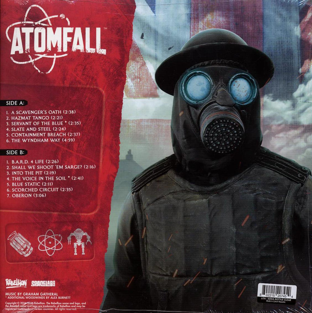 Graham Gatheral - Atomfall Original Game Soundtrack (ltd. ed.) (soda bottle clear vinyl) Vinyl Record