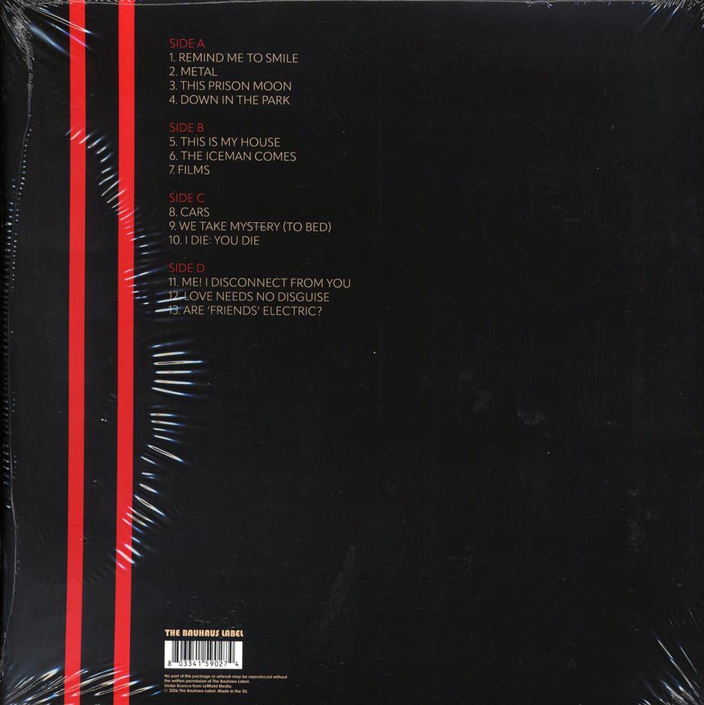 Gary Numan - Disguise & Disconnection: Live At The Hammersmith Odeon, London (ltd. ed.) (2xLP) (clear vinyl) Vinyl Record