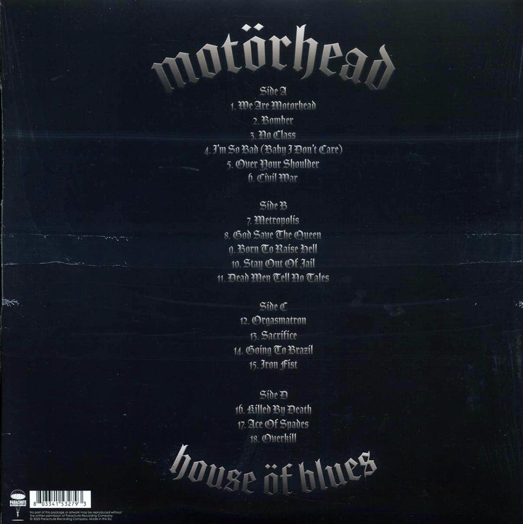Motorhead - House Of Blues, Chicago 2000 (ltd. ed.) (2xLP) (red vinyl) Vinyl Record
