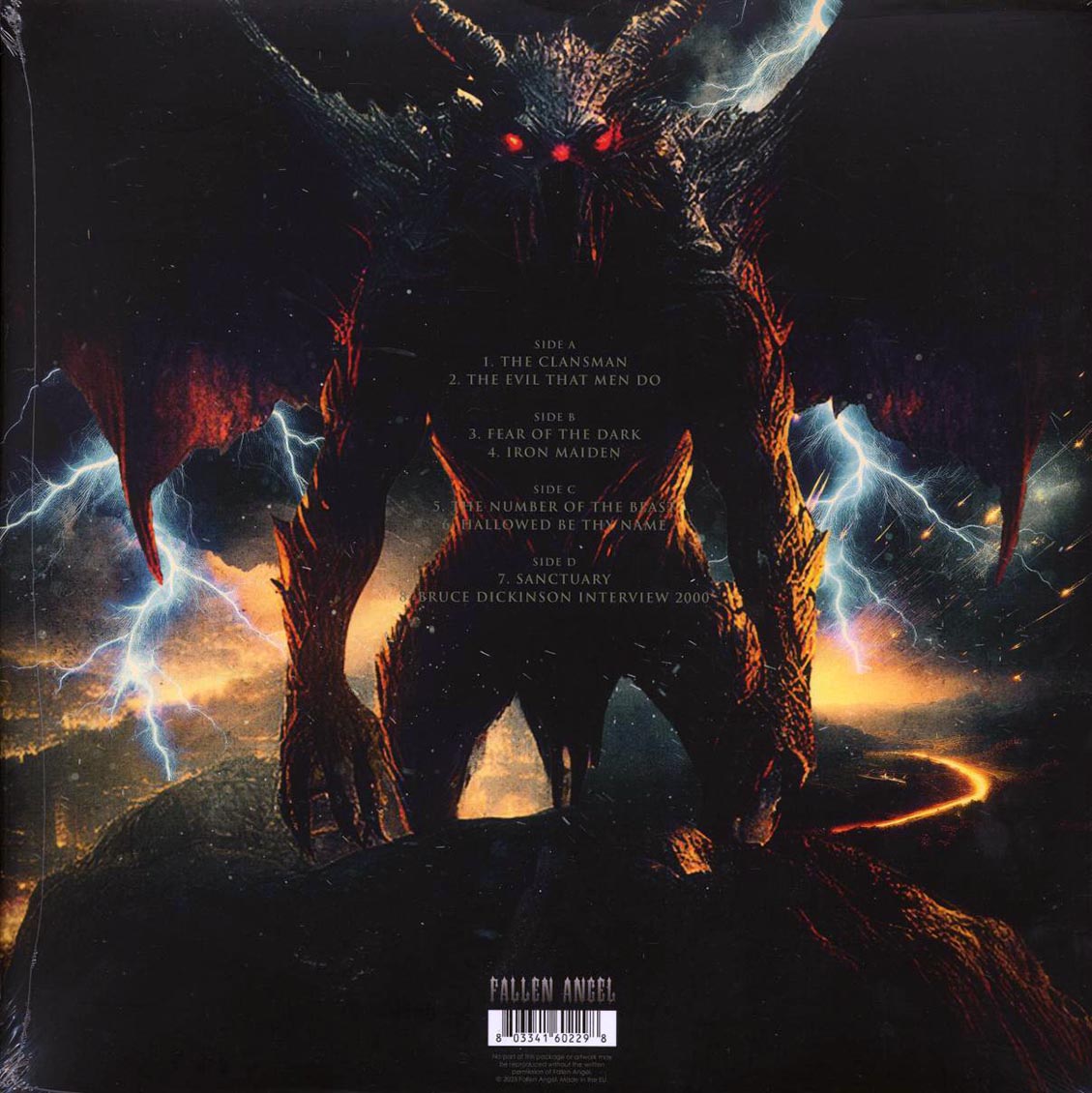 Iron Maiden - Nightmare Over Nijmegen Volume 2 (ltd. ed.) (2xLP) (red/white splatter vinyl) Vinyl Record
