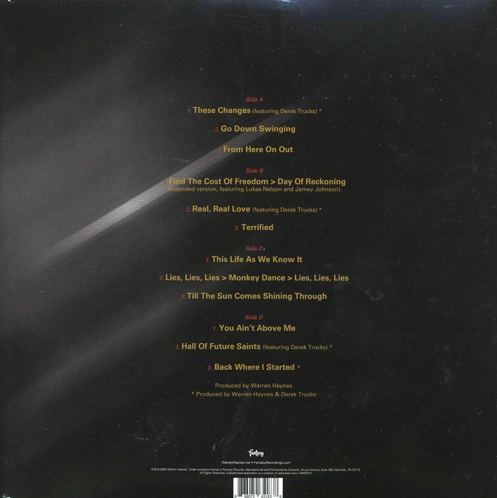Warren Haynes - Million Voices Whisper (2xLP) Vinyl Record