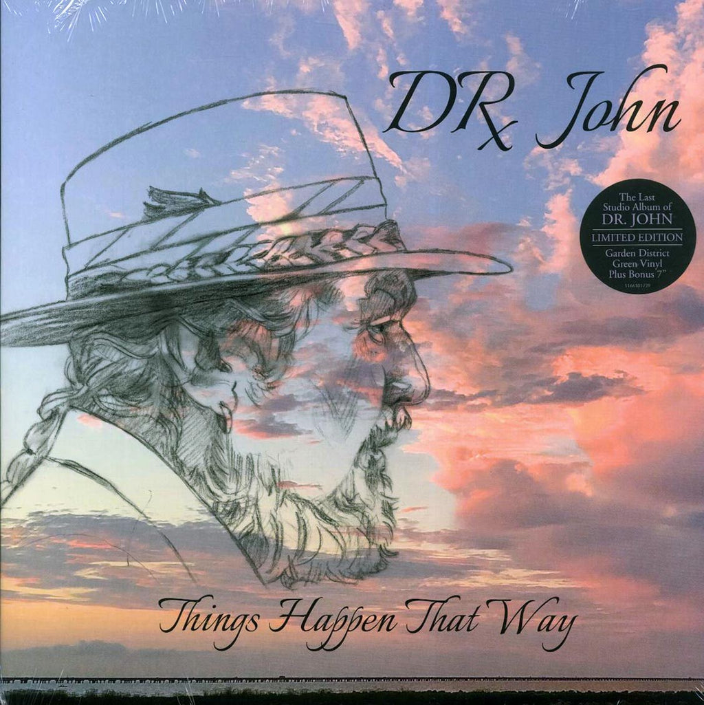 Dr. John - Things Happen That Way (Includes Bonus 7 Inch Record) (ltd. ed.) (green vinyl) (incl. a bonus 45rpm vinyl) Vinyl Record