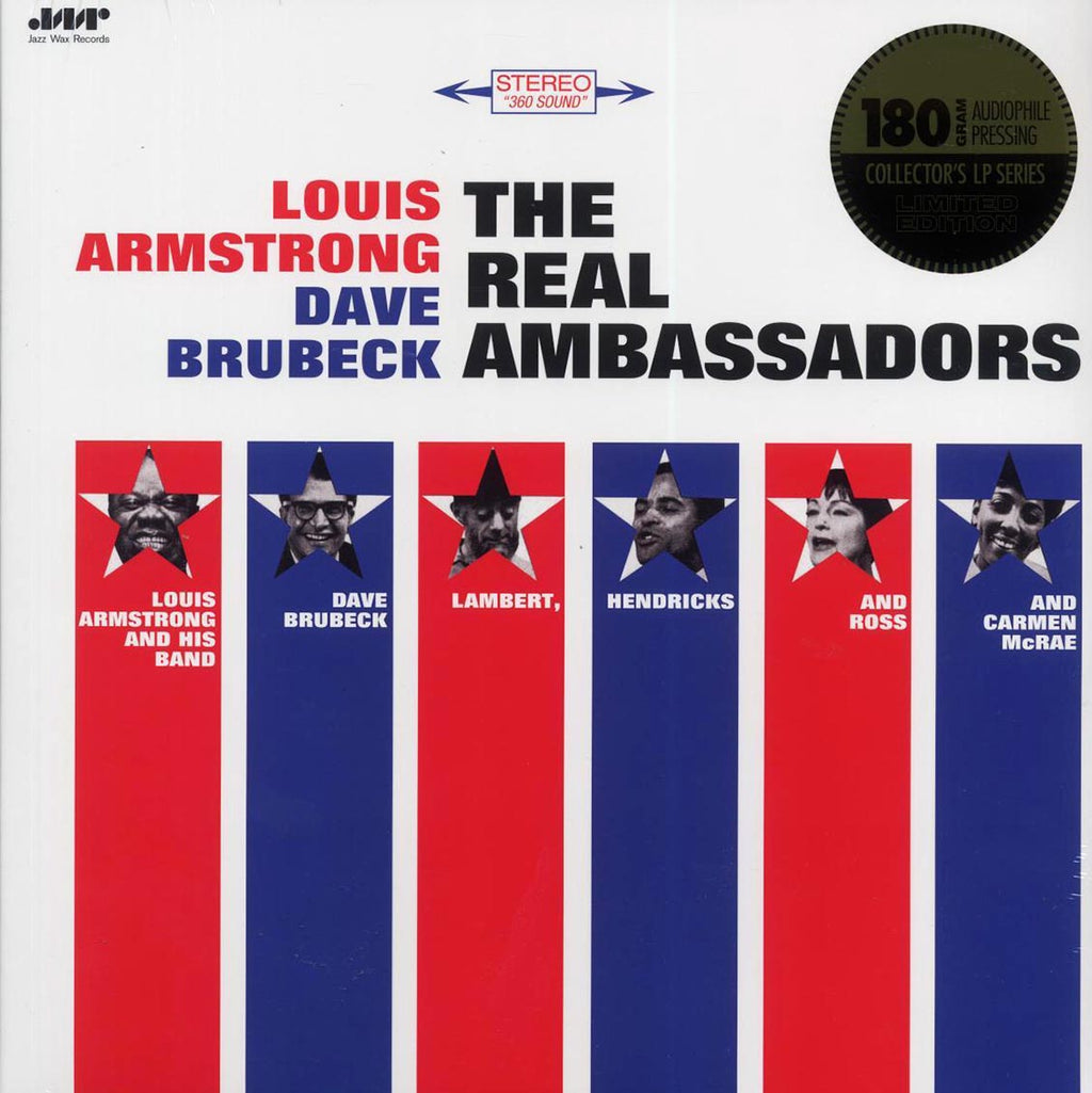Louis Armstrong & His Band, Dave Brubeck, Lambert, Hendricks & Ross, Carmen McRae - The Real Ambassadors (+2 bonus tracks) (ltd. ed.) (180g) Vinyl Record