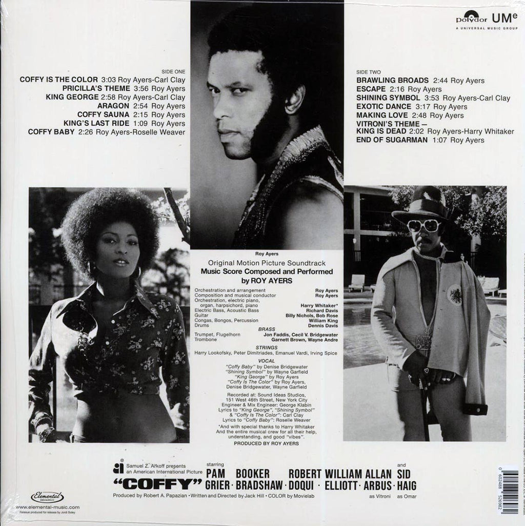 Roy Ayers - Coffy: Original Motion Picture Soundtrack (ltd. ed.) (180g) Vinyl Record