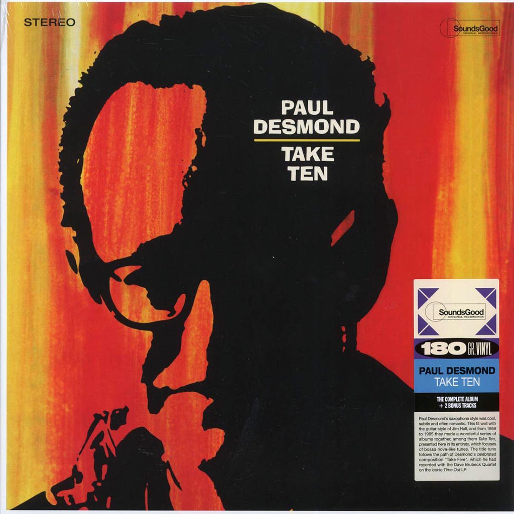 Paul Desmond - Take Ten (+2 bonus tracks) (ltd. ed.) (180g) Vinyl Record