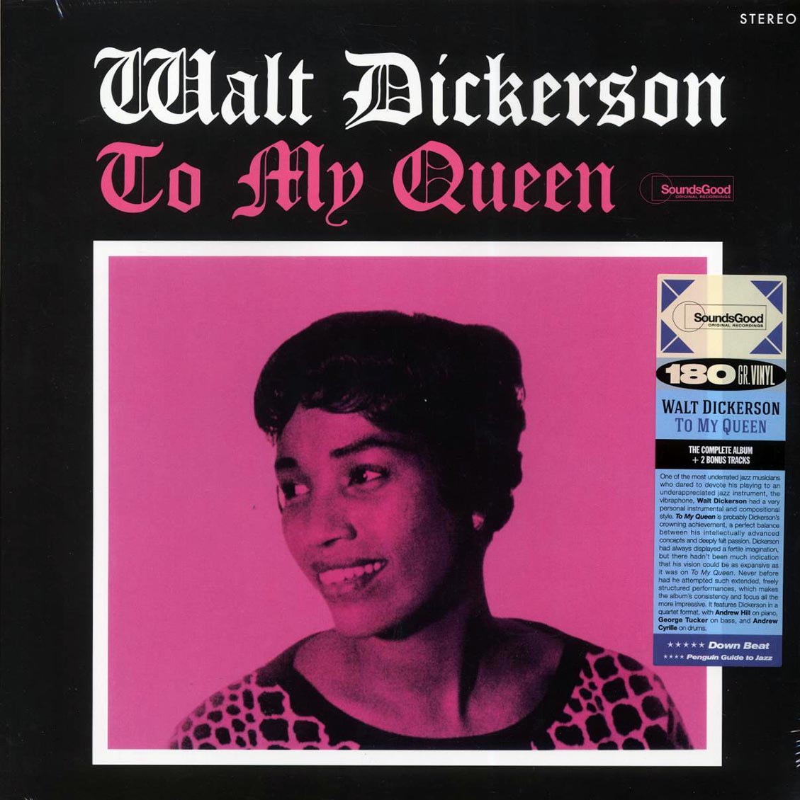 Walt Dickerson - To My Queen (+2 bonus tracks) (ltd. ed.) (180g) Vinyl Record