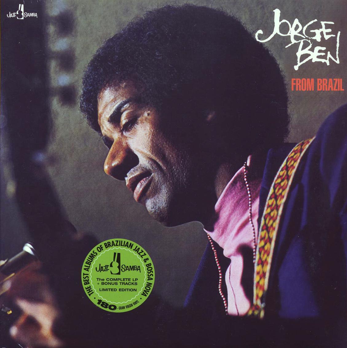 Jorge Ben - From Brazil (+2 bonus tracks) (ltd. ed.) (180g) Vinyl Record