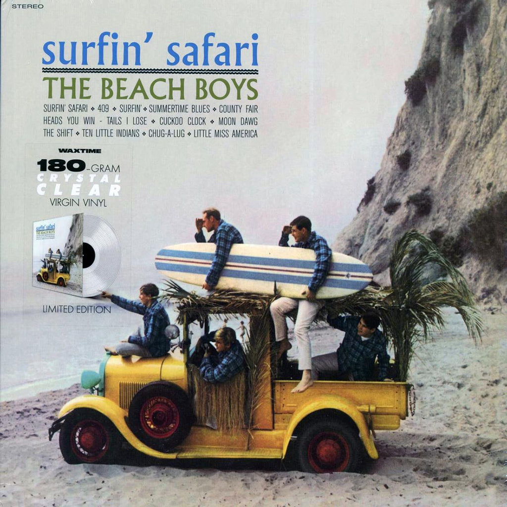 The Beach Boys - Surfin' Safari (+bonus track) (ltd. ed.) (180g) (clear vinyl) Vinyl Record