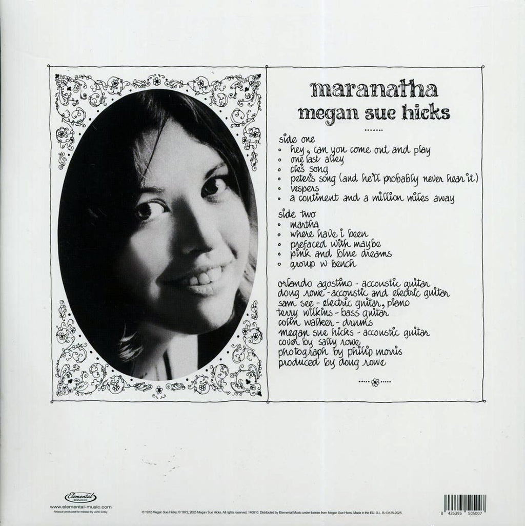Megan Sue Hicks - Maranatha (ltd. ed.) (180g) Vinyl Record